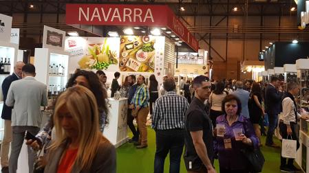 Stand de Navarra en una edición anterior del Salón Gourmets