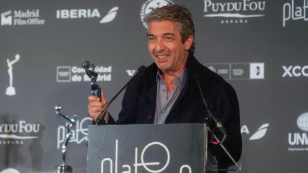 El actor Ricardo Darín recoge el premio Platino del Público a la "Mejor Interpretación Masculina en Cine"