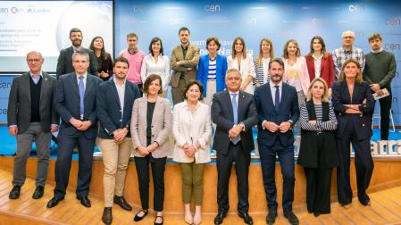 Participantes en la jornada 'Novedades para hacer tu empresa más sostenible'