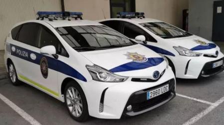 Coches de la Policía Local de Basauri