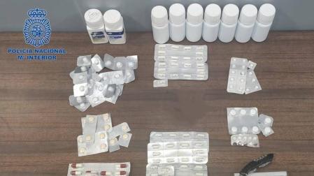 Medicamentos que portaba el detenido en su mochila
