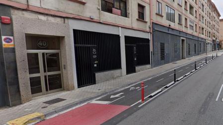 En la calle Julián Gayarre se han visto afectados los portales del 34 al 44