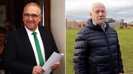 Enrique Maya Miranda (izda.) y Julián Balduz Calvo (dcha.)