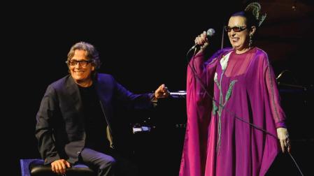 Chano Domínguez y Martirio celebran en Baluarte el 25 aniversario de 'Coplas de Madrugá'.