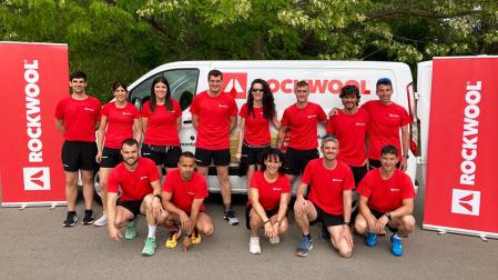 Corredores de Rockwool Peninsular que participaron en la prueba