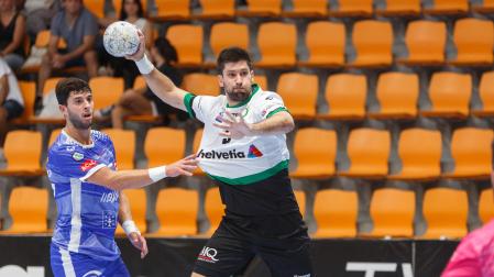 Imagen de Ibai Meoki Etxebeste, en un partido