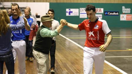 Jokin Altuna, el pasado domingo en Eibar.