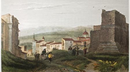 El santoral del 5 de mayo homenajea a San Ángel de Sicilia. En la imagen, una pintura de Licata, localidad siciliana donde fue asesinado
