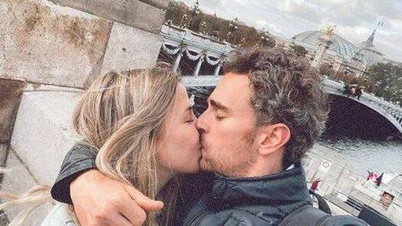 Celia Vega-Penichet, en una imagen con su expareja