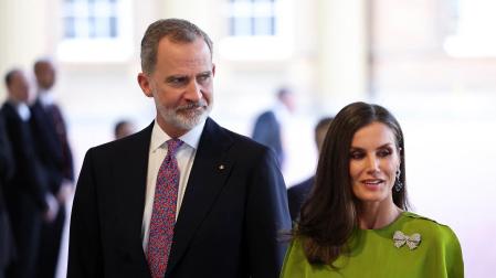 Fotos de la recepción que el rey británico, Carlos III, ofreció en el Palacio de Buckingham a los jefes de Estado invitados a su ceremonia de coronación.
