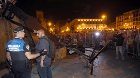 Un golpe de viento parece estar detrás del suceso