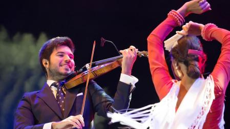 Paco Montalvo llega hoy a Baluarte con 'Alma de violín flamenco'.