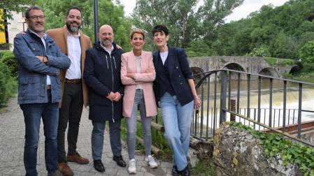 Acto electoral del PSN en el Batán de Villava