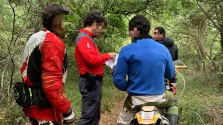 Motoristas denunciados en Codés por la Policía Foral