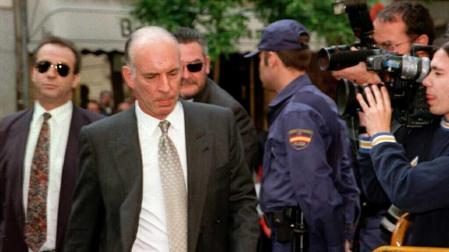 El ex policía José Amedo a su llegada a la sede del Tribunal Supremo