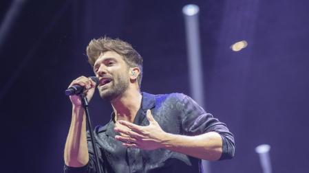 Pablo Alborán, en el concierto en Fuengirola de inicio de su gira 'La Cuarta Hoja0