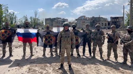 Mercenarios del grupo Wagner