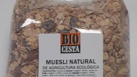 Muesli que contiene trazas de mostaza que no están indicadas en el etiquetado