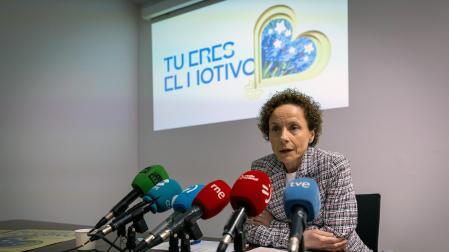 La directora en funciones de Cáritas diocesana de Pamplona y Tudela, Maite Quintana