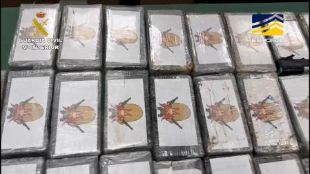 Cocaína intervenida en el puerto de Algeciras a la banda del 'Risitas'