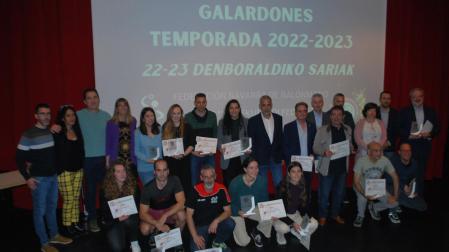 Entrega de galardones de la Federación Navarra de Balonmano (temporada 2022-2023)