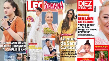 Portadas de las revistas del corazón del 31 de mayo 2023