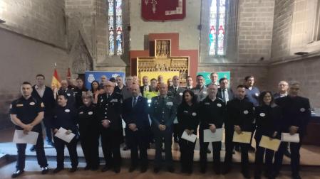 Personal de Seguridad Privada homenajeado por la Guardia Civil