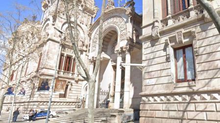 Exterior del Tribunal Superior de Justicia de Cataluña