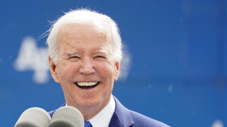 Biden, durante el discurso en Colorado