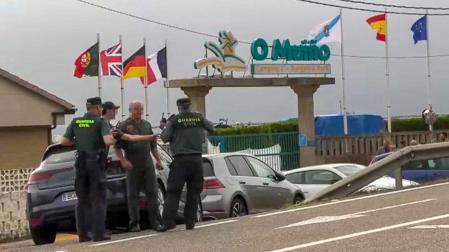 Un guardia civil mata a tiros a su expareja en un camping de Oia (Pontevedra)