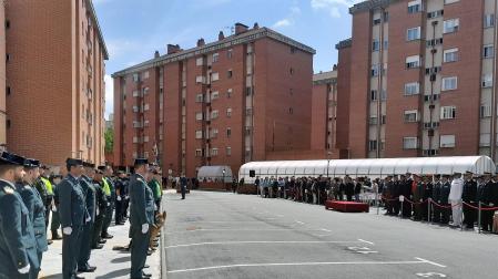 La Guardia Civil de Navarra celebra el 179º aniversario de su fundación