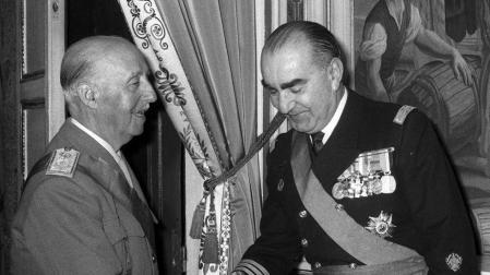 Franco, con Carrero Blanco.