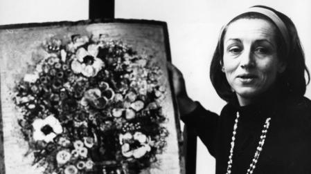 Françoise Gilot, en una imagen de 1960