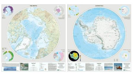 Cartografías del British Antarctic Survey