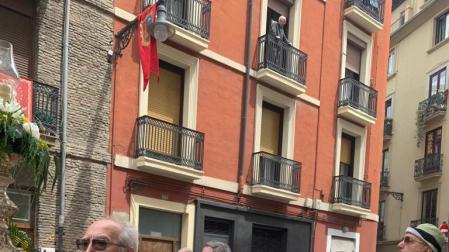 Imagen de la celebración de la festividad del Corpus en Pamplona./