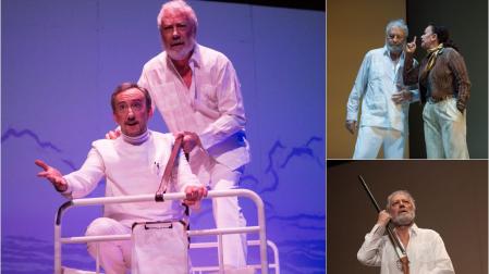 La obra de teatro 'Hemingway' llega esta tarde a Civivox Iturrama.