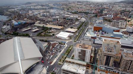 Panorámica de Santa Cruz de Tenerife