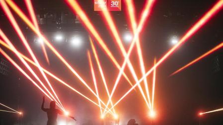 Público asistente a los conciertos del 30 aniversario del Festival Sónar
