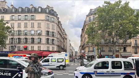 Explosión de gas en el quinto distrito de París