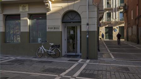 Calle de la Compañia en el Casco Antiguo de Pamplona