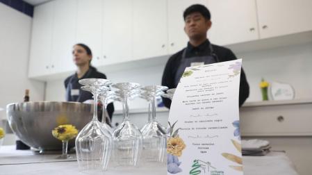 Cóctel ofrecido por el alumnado de Hostelería
