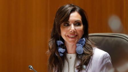 Marta Fernández Martín (Vox), presidenta de las Cortes de Aragón