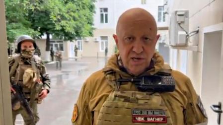 El jefe del grupo de mercenarios rusos Wagner, Yevgueni Prigozhin.