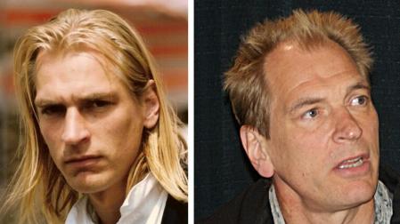 Julian Sands, en dos imágenes, de 1990 y 2011