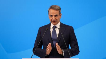Mitsotakis, primer ministro saliente y líder del partido conservador Nueva Democracia, obtiene más del 40% de los votos en las elecciones generales