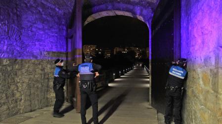 Agentes de la Policía Municipal de Pamplona