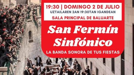 Baluarte acoge este tarde un concierto especial de presanfermines.