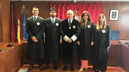 Ibai Yerro Arribillaga, Pedro Doria Seviné, Paula López Jiménez y Ainara Vega Valencia