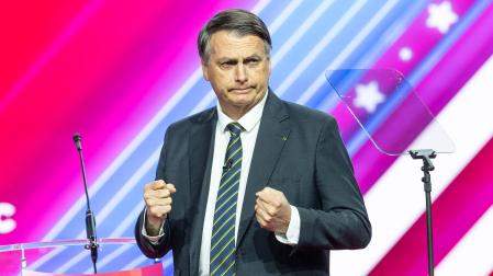El expresidente brasileño Jair Bolsonaro