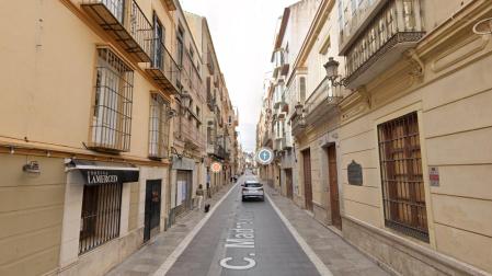 Una calle del centro de Málaga